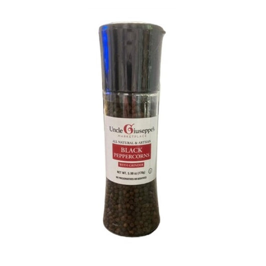 Uncle G Black Peppercorn Grinder