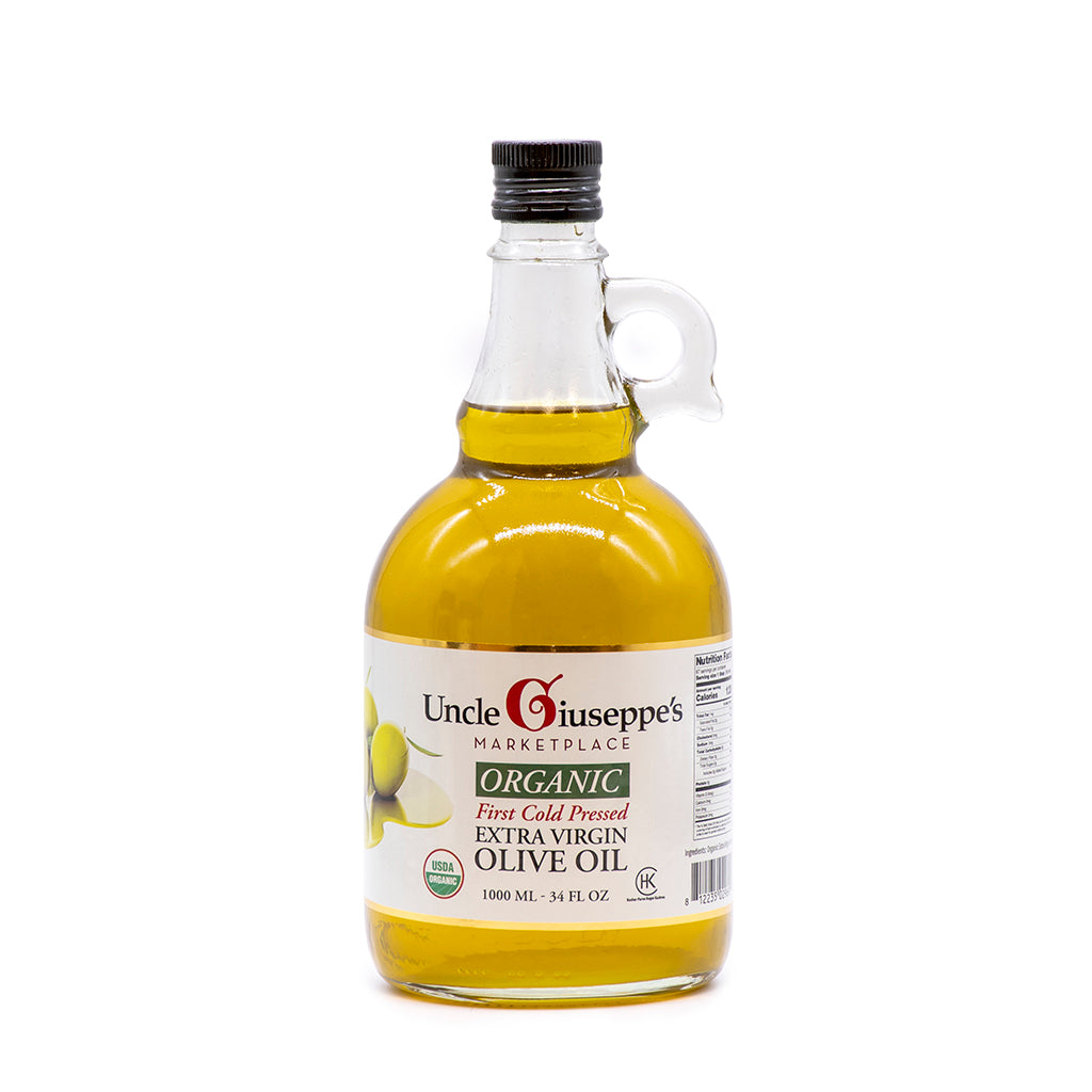 Uncle Giuseppe's Organic First Cold Pressed Extra Virgin Olive Oil