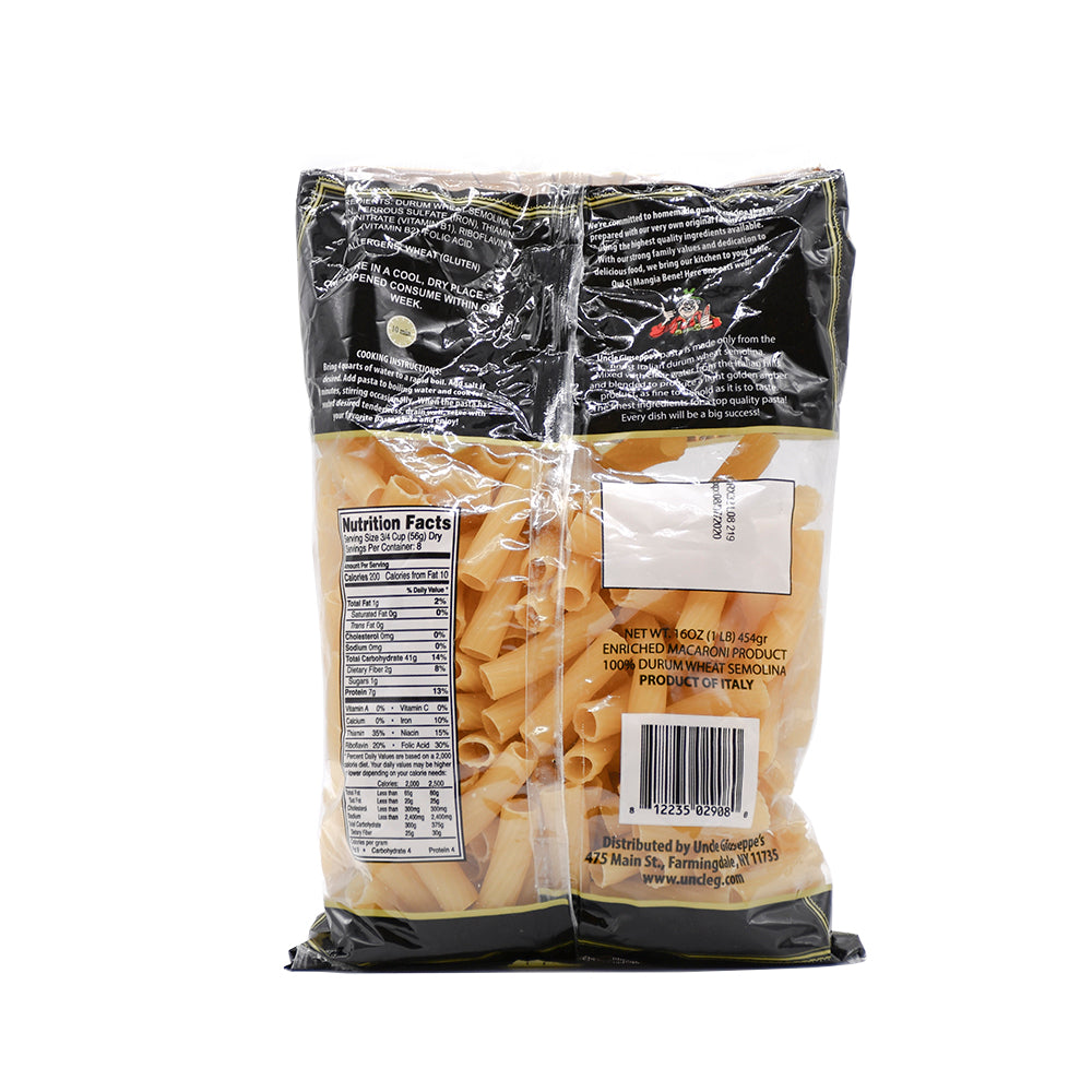 Uncle Giuseppe’s Rigatoni