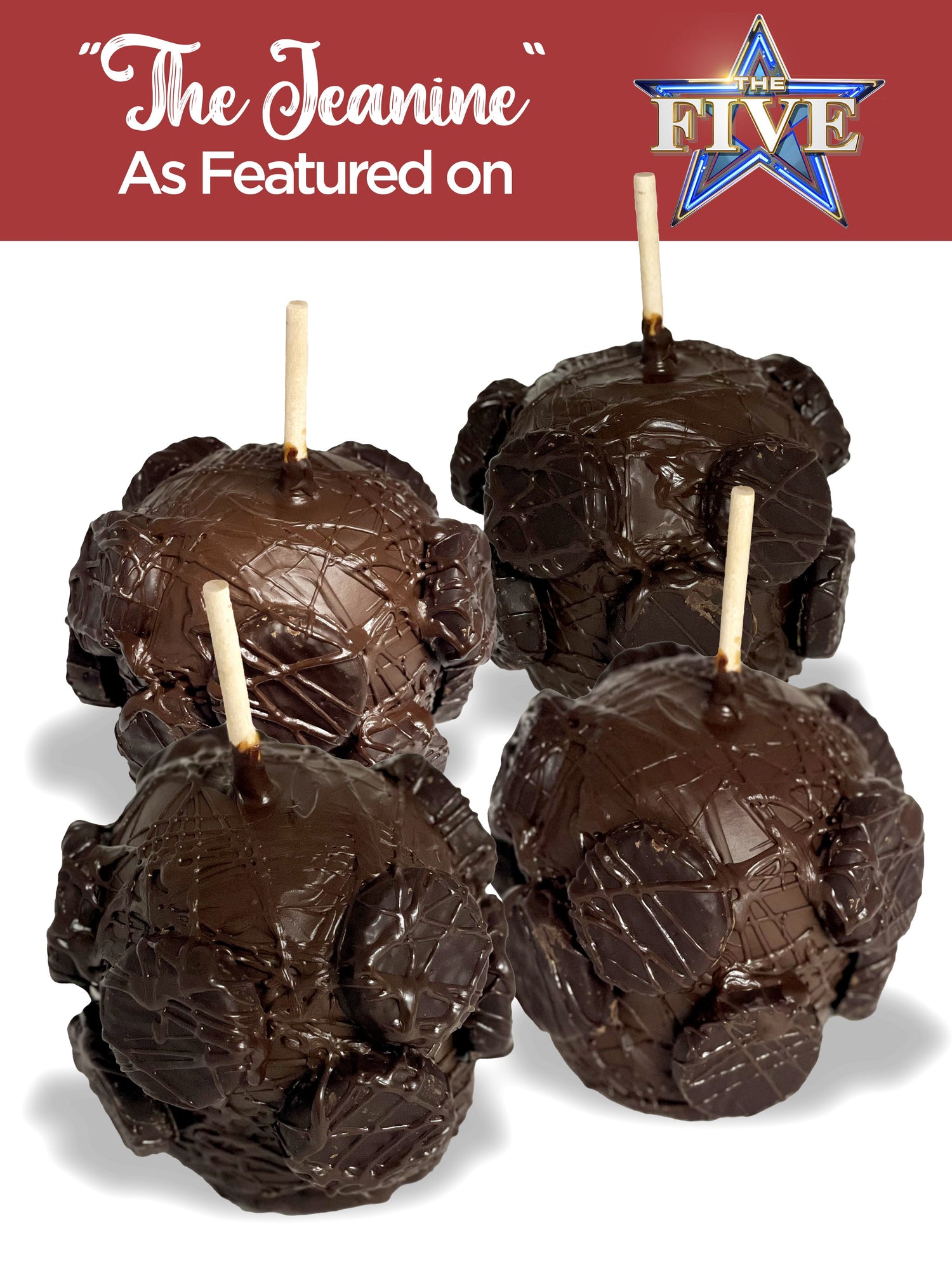 The Jeanine Dark Chocolate Peppermint Patty Candy Apple