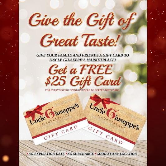 Uncle Giuseppe’s Marketplace Gift Card