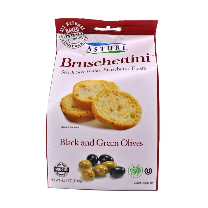 Asturi Bruschettini Black & Green Olives