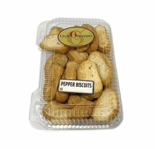 Uncle Giuseppe’s Pepper Biscuits