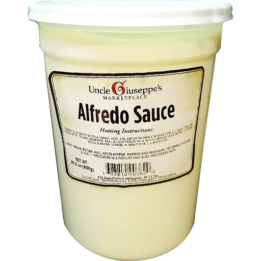 Uncle Giuseppe's Fresh Roasted Garlic Alfredo Sauce Large