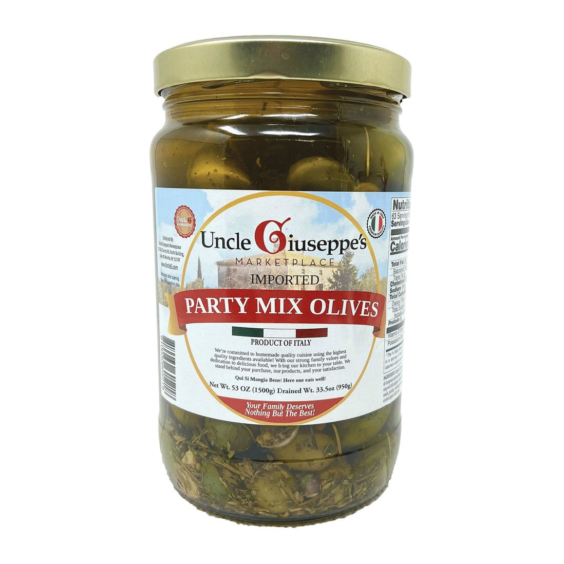 Uncle Giuseppe's Party Mix Olives