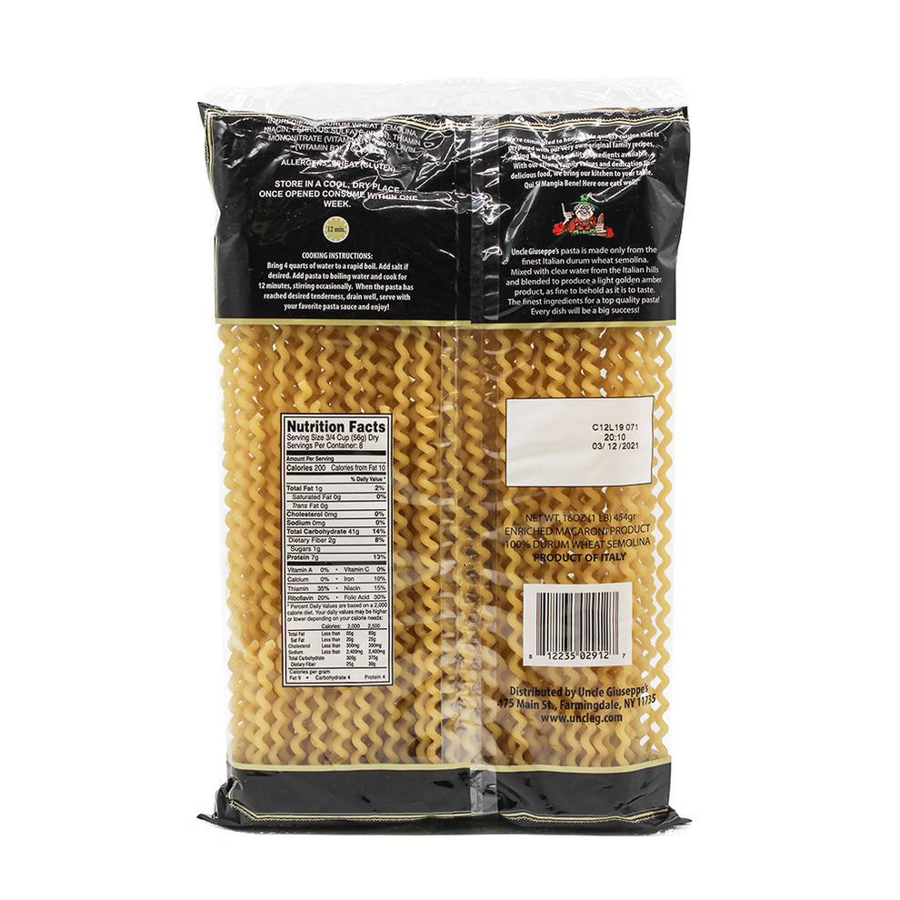 Uncle Giuseppe’s Long Fusilli Uncle Giuseppe's Marketplace